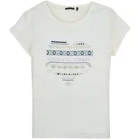 Ikks T-shirts med korta ärmar XW10272 flickor - Vit - 4 år