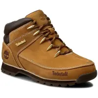 Timberland för män. TB0A122I2311 Bruna Euro Sprint Hiker skinnkängor (41.5), Hud, Karta, Nyckelband, Casual, Hållbar