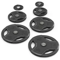 LivePro Premium Rubber Viktskiva 1,25-25kg - 25kg
