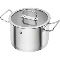 Zwilling Pro Gryta hög 24 cm 6,2 L inkl. glaslock