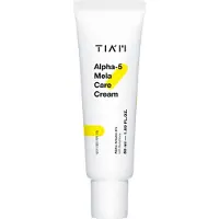 TIA'M Alpha-5 Mela Care Cream, 1.69 fl oz, 5% Alpha Arbutin med Glutathione & Niacinamid