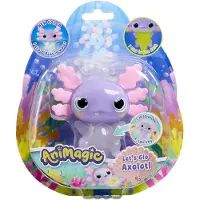 Animagic Let's Glo Självlysande Axolotl