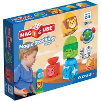 Geomag Magicube Safari Stapel-och Konstruktionsspel 10 Bitar