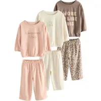 Next Pyjamas beige / brun / rosa