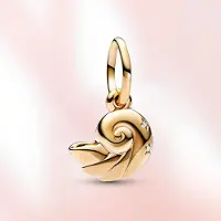 ANENJERY Bijouterie berlock S925 sterling silver murloc pärla herocross hänge Murano turtle Fit original Armband kvinnor present
