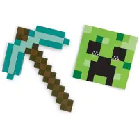 JAKKS Pacific Minecraft Creeper Och Hacka Kostym