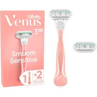 Gillette Venus Smooth Sensitive Rakhyvel + 2 rakblad