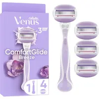 Gillette Rakhyvel Comfortglide Breeze + 4st rakblad