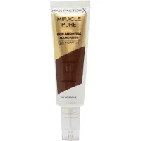 Max Factor Miracle Pure Skin Improving Foundation 30ml (Various Shades) - Ganache
