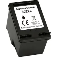 Renkforce Bläck Ersätter HP 302XL, F6U68AE Kompatibel Svart RF-5633222