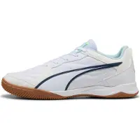 Puma Pressing IV IT - White/Blå/Grön/Turkos - Inomhus (IC), storlek 44