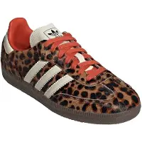 Adidas Originals Samba OG Cheetah Pack - Begagnade Röda Dam Sneakers Brun Core-Black Krämvit JI2734 44