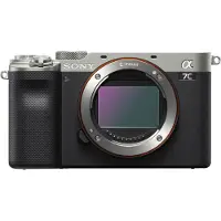 Sony a7C ILCE-7C - Digitalkamera - spegellöst - 24.2 MP - Fullständig ram - 4 K / 30 fps - endast stomme - Wireless LAN, NFC, Bluetooth - silver