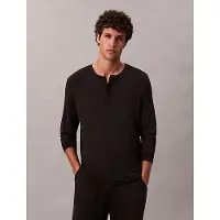 Calvin Klein Henley Pyjama Top Ultra Soft Modal