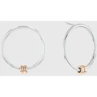 Calvin Klein Two Tone Round Earrings