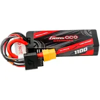 Gens ace Lipo G-Tech 1100mAh 11.1V 3S1P 60C GRP-76 Hardcase-batteri med XT60-kontakt