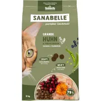 Sanabelle Grande med kyckling och tranbär kattfoder