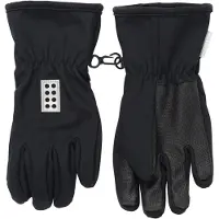 Lego Wear Handskar - Softshell - LWAtlin - Svart - - 7-8 år (122-128) - Handskar