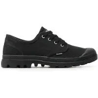 Palladium Boots med snörning 'Pampa Oxford' svart / vit