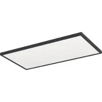 Eglo connect Smart taklampa Connect Rovito-Z, dimbar, Svart, Vardagsrum / matsal, Syntetmaterial, Smarta hem taklampa