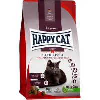 Happy Cat Sterilised Adult Bavarian Beef - 1,3 kg