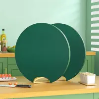 WTEMPO Högvärdig skärbräda Hushållsantibakteriell och mögelsäker förtjockad bräda PE skärbräda Rullknivsbräda Köksprydnader 37cm