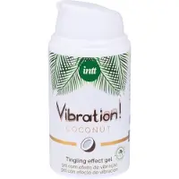 Intt Vibration! - flytande vibrator - kokos (15 ml)