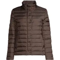 Gant för kvinnor. 4700481 Brun lätt dunjacka (S), Casual, Återvunnen polyester