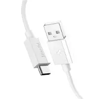 Spigen Kabel USB-C / USB-C EB6020AC Essential USB-C-kabel 60W 200cm vit