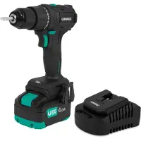 Vonroc PRO Borrskruvdragare 20V – Kolborstfri motor – 40Nm | Inkl. 4.0Ah batteri och laddare