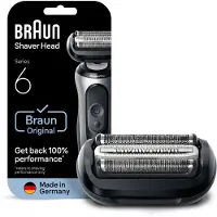 Braun Series 5 64 B, Rakhuvud, 1 huvud, Svart, Rostfritt stål, 18 månad(ar), , Series 6 60, 61, 62