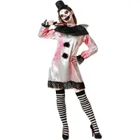 Atosa Clown Halloween-kostym För Kvinnor