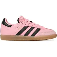 Adidas Samba Messi - Ljusrosa/svart Barn - Inomhus (Ic), storlek 32