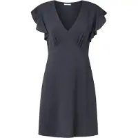 Pepe Jeans för kvinnor. PL953522 Camila klänning svart (S), Casual, Grå, Viskos, Kort ärm