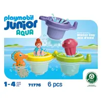 Playmobil Junior Aqua: Byggspel Med Flytande Muggar