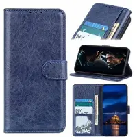 Mtp Products Samsung Galaxy A21s Plånboksfodral med Magnetstängning - Blå