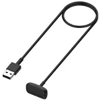 Mtp Products Fitbit Charge 5/Charge 6/Luxe/Luxe Special Edition USB-laddningskabel - 1m - Svart