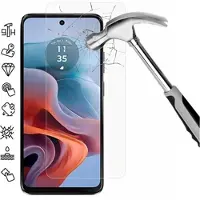 Mtp Products Motorola Moto G34/G45 Härdat Glas Skärmskydd - 9H - Case Friendly - Klar
