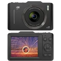 Mtp Products H16 Digitalkamera med 16x zoom och 32GB minneskort - Svart