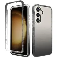 Mtp Products Samsung Galaxy S24 Gradient Series Hybrid Skal - Svart / Genomskinlig