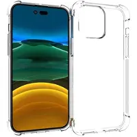 Mtp Products Stöttåligt iPhone 14 Pro Max TPU-skal - Genomskinligt