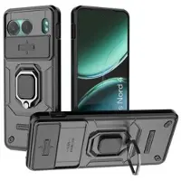 Mtp Products OnePlus Nord 4 Hybrid Skal med Roterande Ring med Kameraskydd - Svart