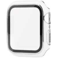 Mtp Products Apple Watch Series SE (2022)/SE/6/5/4 Skal med Härdat Glas Skärmskydd - 9H - 44mm - Klar
