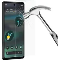 Mtp Products Google Pixel 6a Härdat Glas Skärmskydd - Genomskinlig