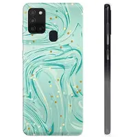 Mtp Products Samsung Galaxy A21s TPU-Skal - Grön Mynta