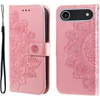 Mtp Products iPhone Air Mandala Series Plånboksfodral - Rosa