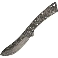 Alabama Damascus Steel Damascus Knife Blade