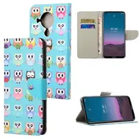 Mtp Products Style Series Nokia 5.4 Plånboksfodral - Ugglor