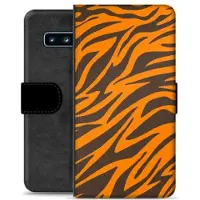 Mtp Products Samsung Galaxy S10 Premium Plånboksfodral - Tiger