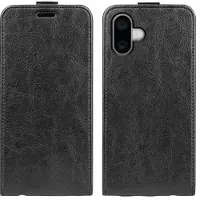 Mtp Products iPhone 16 Vertikalt Flipfodral med Korthållare - Svart